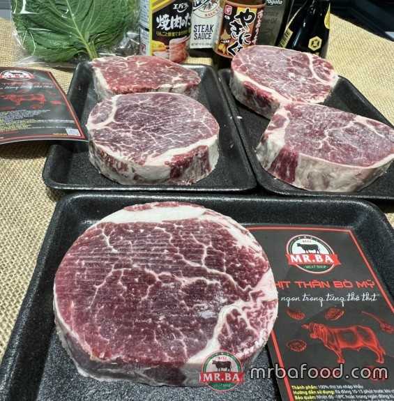 Tenderloin Steak - USDA Choie (Thăn Nội Bò Mỹ)
