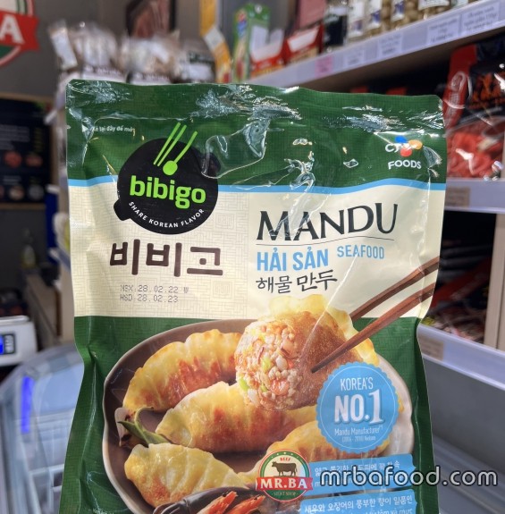 Bánh Xếp Mandu Hải Sản Bibigo - 350g 